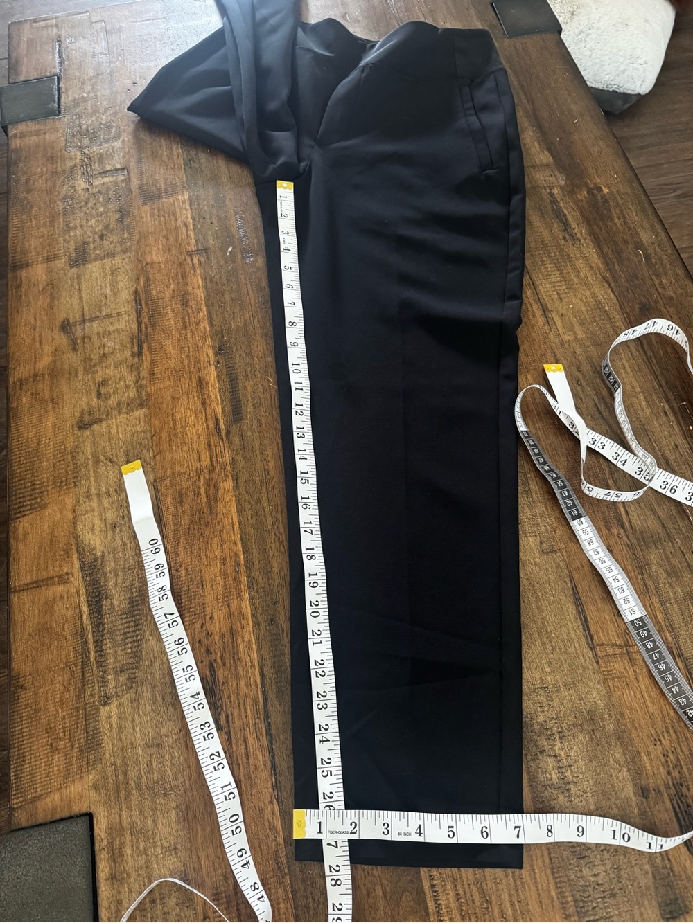 Athleta Endless High Rise Pant Black Women's Size 6 Pull On Travel Work Pants - Picture 11 of 11